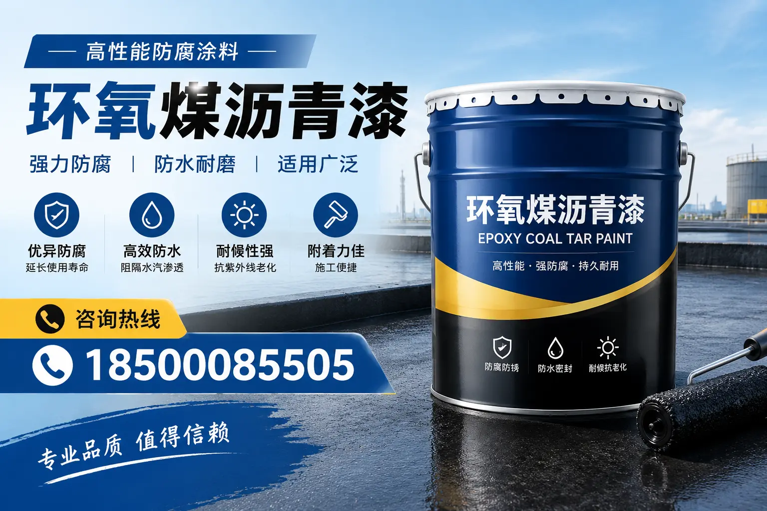 环氧煤沥青漆的主要成分与功能,铜仁用户深度了解